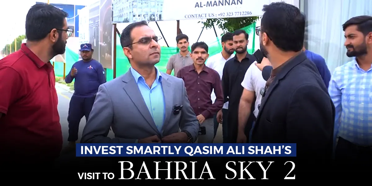 Qasim Ali Shah’s visit to Bahria Sky 2